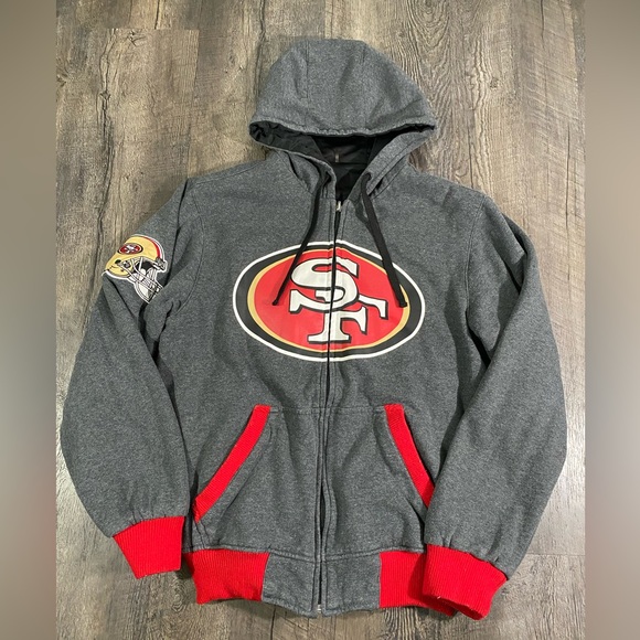 NFL San Francisco 49ers Mens Reversible Jacket - Picture 2 of 10